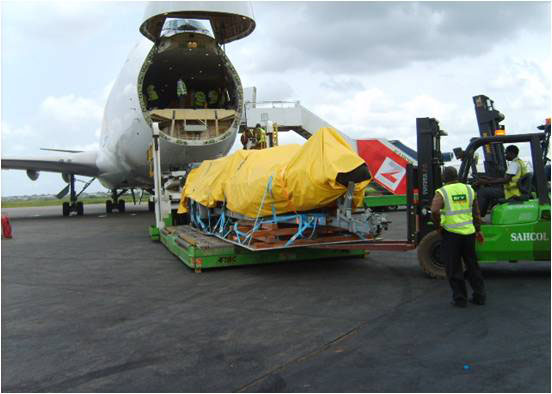 Air charter services, Air freight services